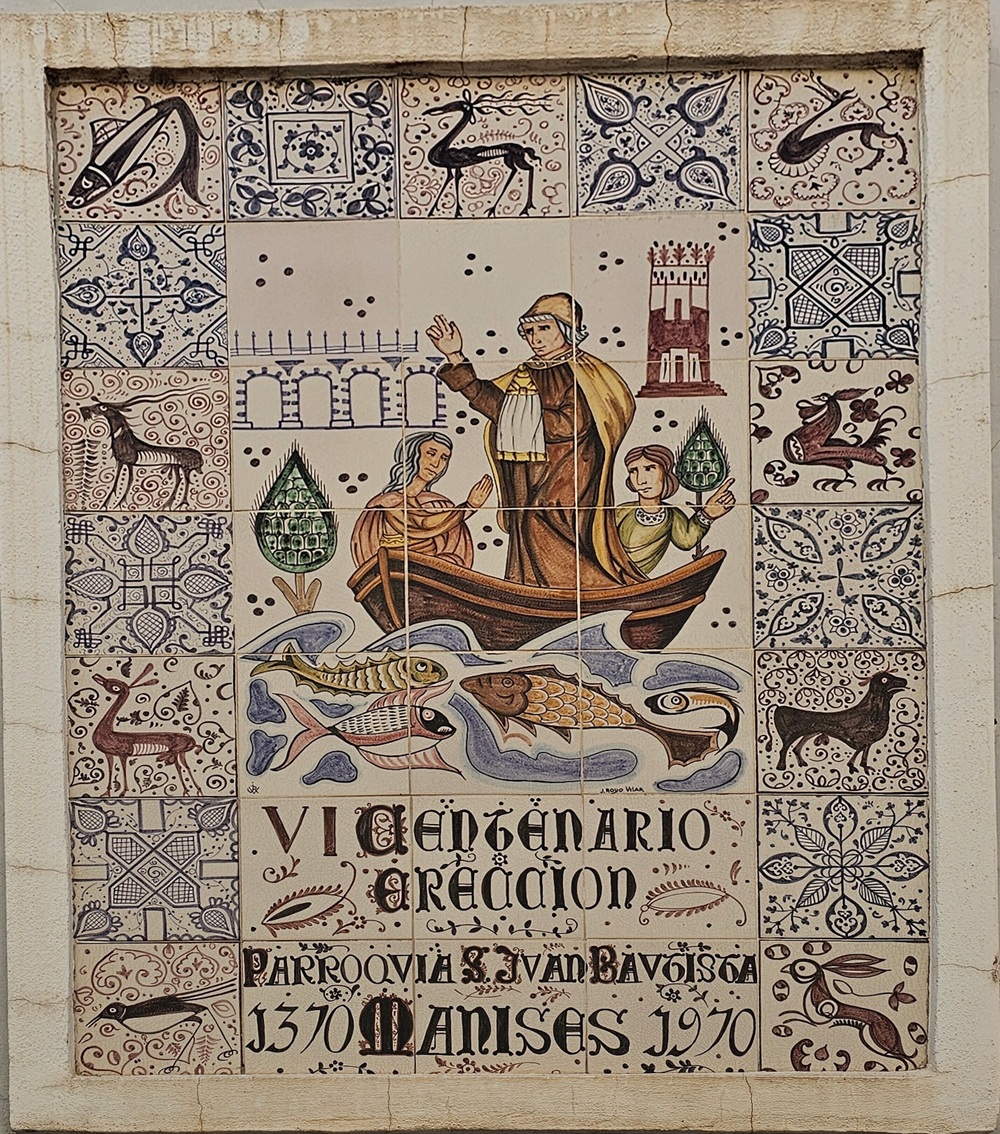 Kompozycja ceramiczna z Manises